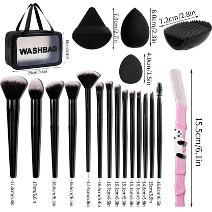 Professional makeup brush sets